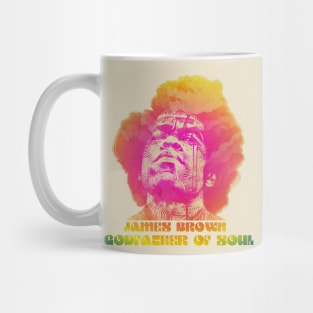 James brown godfather of soul Mug